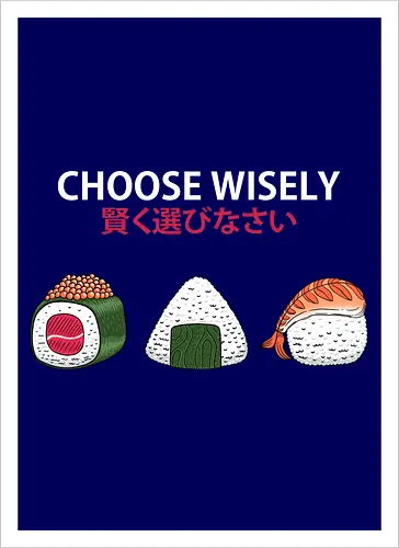 Choose Wisely Sushi Trio