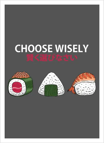 Choose Wisely Sushi Trio