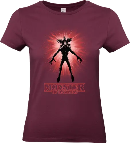 Flower Face Monster - Demogorgon, Strange, Monster, Hawkins - Standard T-Shirt (Women)