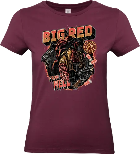 Big Red from Hell - Movie, film, demon, action, horror, comics, comic - Standard T-Shirt (Women)