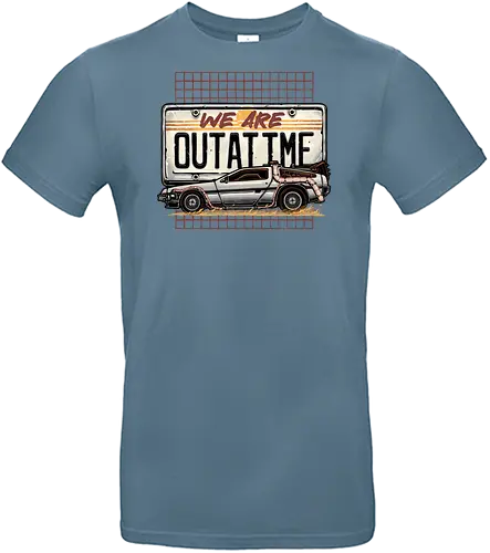 We Are OUTATIME - Movies, time, time travel, classic, classic movie, vehicle - Standard T-Shirt
