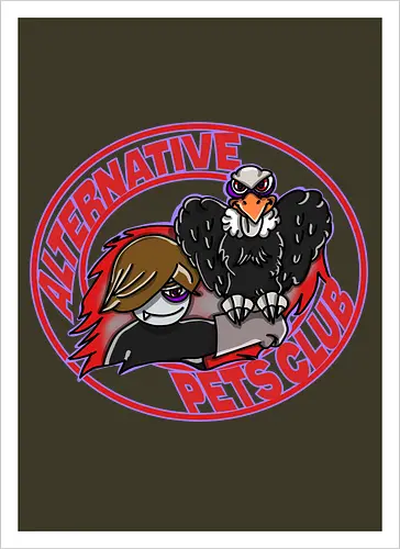 Alternative Haustier-Club Lustig Gothic Tierliebhaber