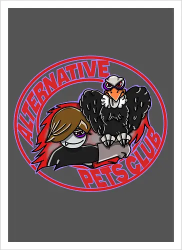 Alternative Haustier-Club Lustig Gothic Tierliebhaber