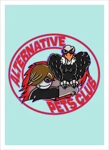 Alternative Haustier-Club Lustig Gothic Tierliebhaber