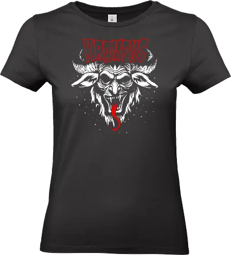 Krampzig - krampus, christmas, gift, santa, claus, metal, rock, demonigote - Standard T-Shirt (Women)