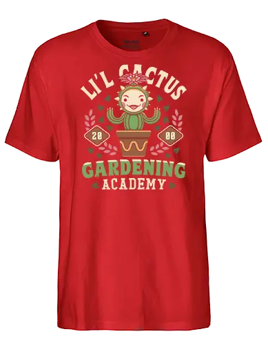Lil Cactus Gardening Academy - visions of mana, children of mana, secret of mana, trials of mana, sword of mana, seiken densetsu, jrpg, video game, gaming, gamer, Final, adventure, lil cactus - Fairtrade T-Shirt