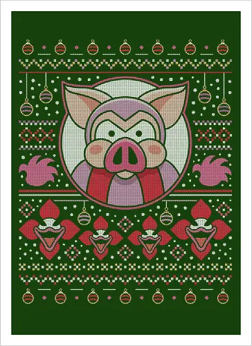 Evil Pigs Ugly Sweater