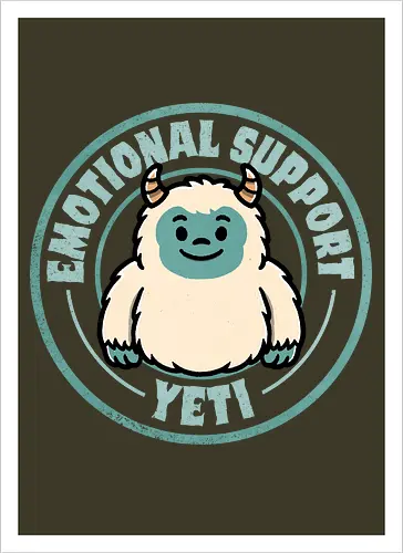 Emotional Support Yeti