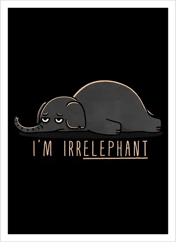 Unhappy Elephant