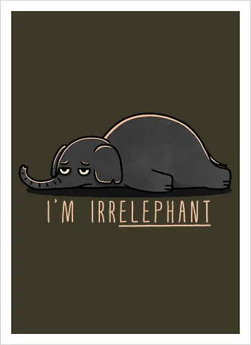 Unhappy Elephant