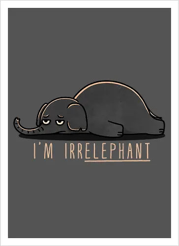 Unhappy Elephant