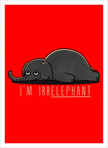 Unhappy Elephant