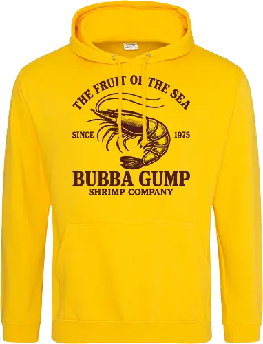 Bubba Gump - forrest gump, bubba, gump, shrimp, vintage, retro - Standard Hoodie