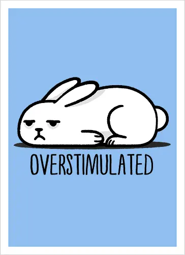 Overstimulated Bunny