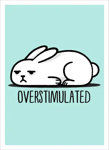 Overstimulated Bunny