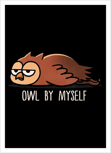 Owl by myself