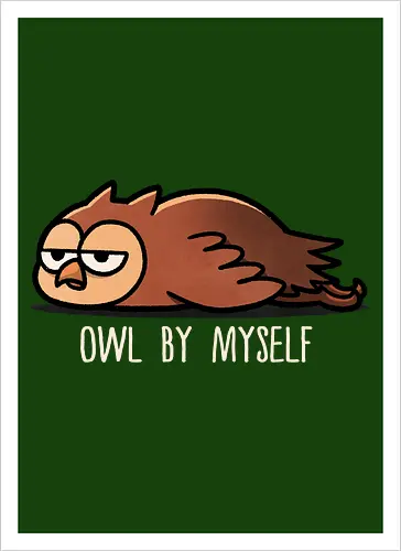Owl by myself