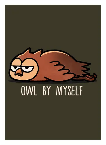 Owl by myself