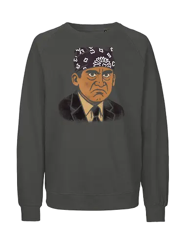 Prison Manager  - prison mike, the office, prison mike meme, funny prison shirts, comedy shirts, michael scott, dwight schrute, office humor, tv show merchandise, dunder mifflin - Fairtrade Sweatshirt