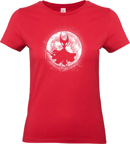 Moonlight Protector - protector, moonlight, moon, hollow, knightgaming, video games, board games, gamers, game night, game controller, retro games, game design - Standard T-Shirt (Women)