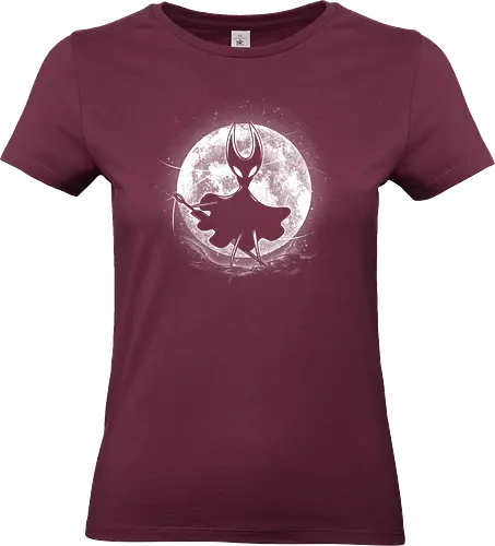 Moonlight Protector - protector, moonlight, moon, hollow, knightgaming, video games, board games, gamers, game night, game controller, retro games, game design - Standard T-Shirt (Women)