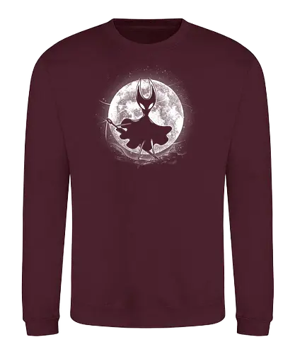 Moonlight Protector - protector, moonlight, moon, hollow, knightgaming, video games, board games, gamers, game night, game controller, retro games, game design - Sweatshirt