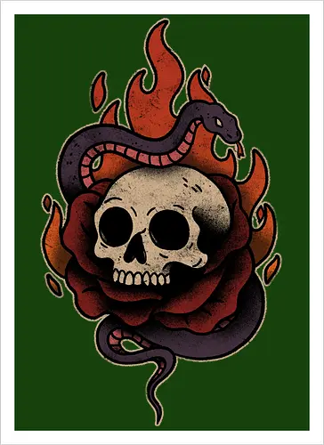 Skullfire Serpent
