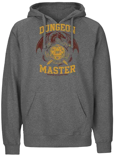 Dungeon Master - Dungeon, tabletop RPG, Pen and paper, D&D, role-playing games, gaming apparel, fantasy art, game master, TTRPG, nerd culture, geek fashion - Fairtrade Hoodie