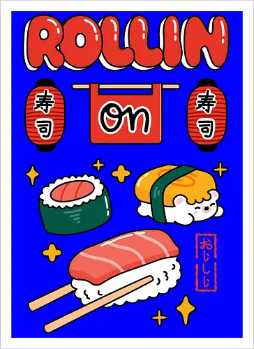 Rollin On: Cute Sushi Squad