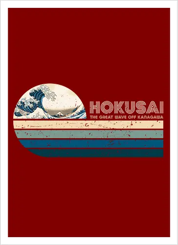 Retro Hokusai