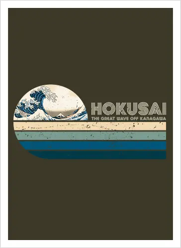 Retro Hokusai
