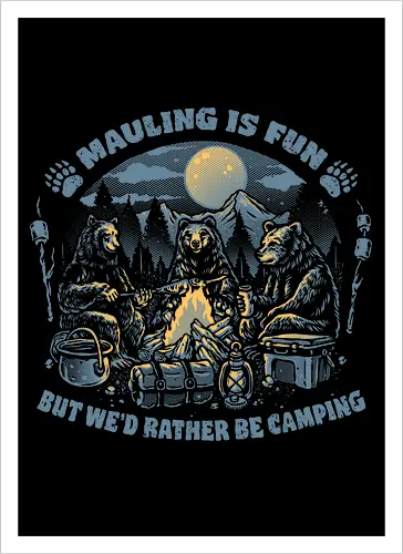 Bears Would Rather Be Camping