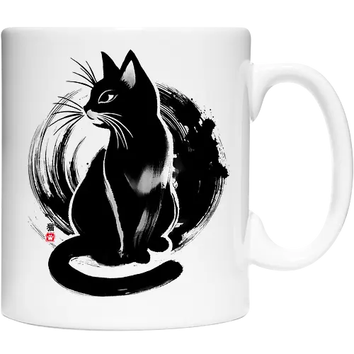 Sumi-e Cat