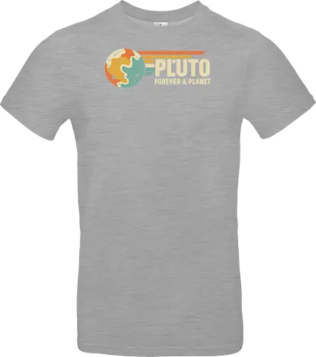 Pluto: Forever A Planet - Retro Solar System