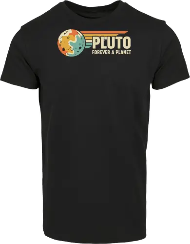 Pluto: Forever A Planet - Retro Solar System