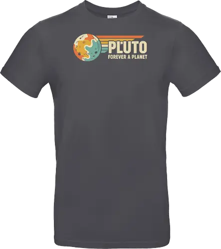 Pluto: Forever A Planet - Retro Solar System