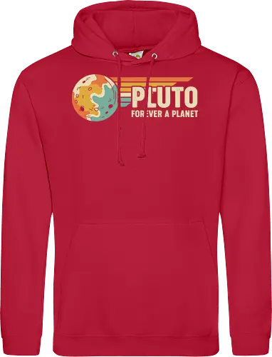 Pluto: Forever A Planet - Retro Solar System