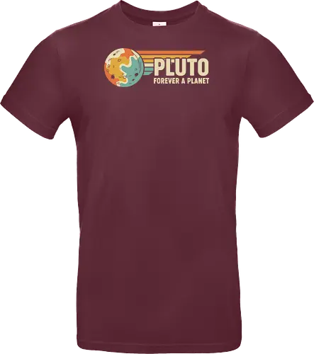 Pluto: Forever A Planet - Retro Solar System