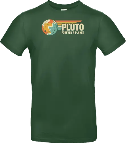 Pluto: Forever A Planet - Retro Solar System