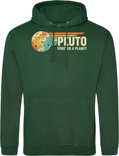Pluto: Forever A Planet - Retro Solar System