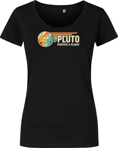 Pluto: Forever A Planet - Retro Solar System