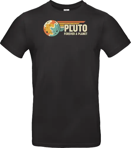Pluto: Forever A Planet - Retro Solar System