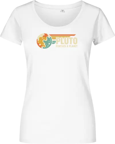 Pluto: Forever A Planet - Retro Solar System