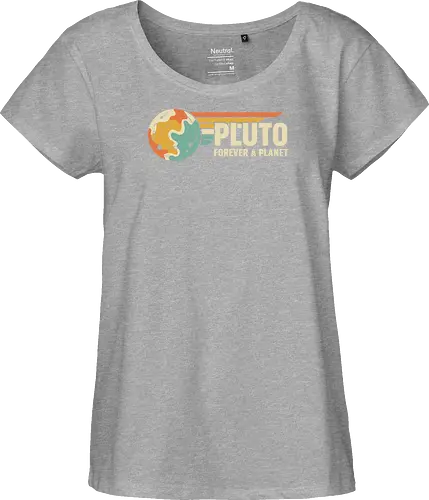 Pluto: Forever A Planet - Retro Solar System