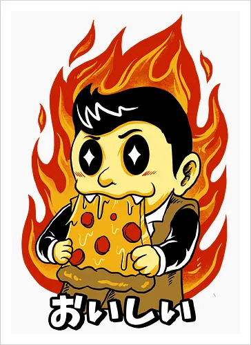 japanese vampire pizza