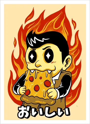 japanese vampire pizza