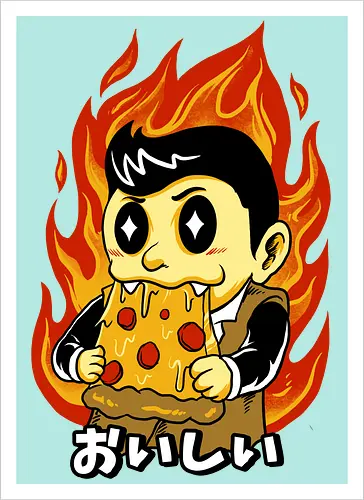 japanese vampire pizza
