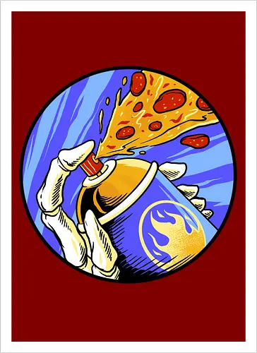 colorful life of pizza