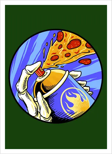 colorful life of pizza