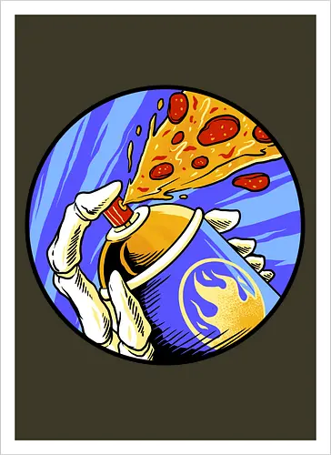 colorful life of pizza